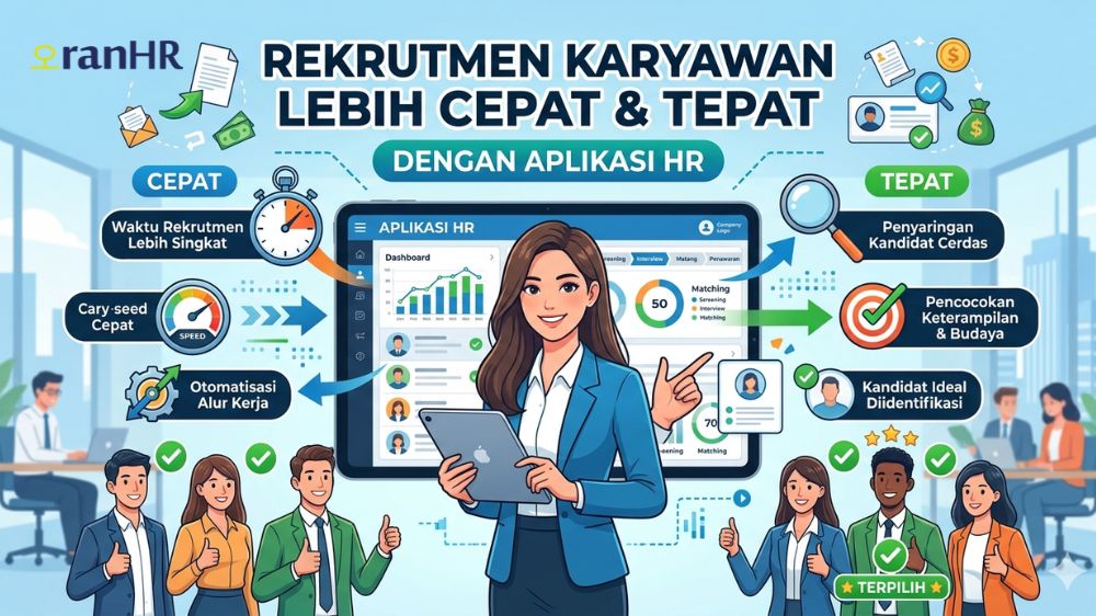 Rekrutmen Karyawan Lebih Cepat &amp; Tepat dengan Aplikasi HR