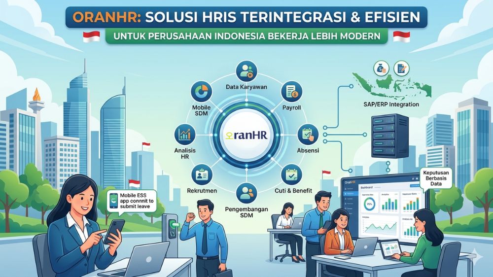 OranHR Hadirkan Solusi HRIS Terintegrasi untuk Membantu Perusahaan Indonesia Bekerja Lebih Efisien